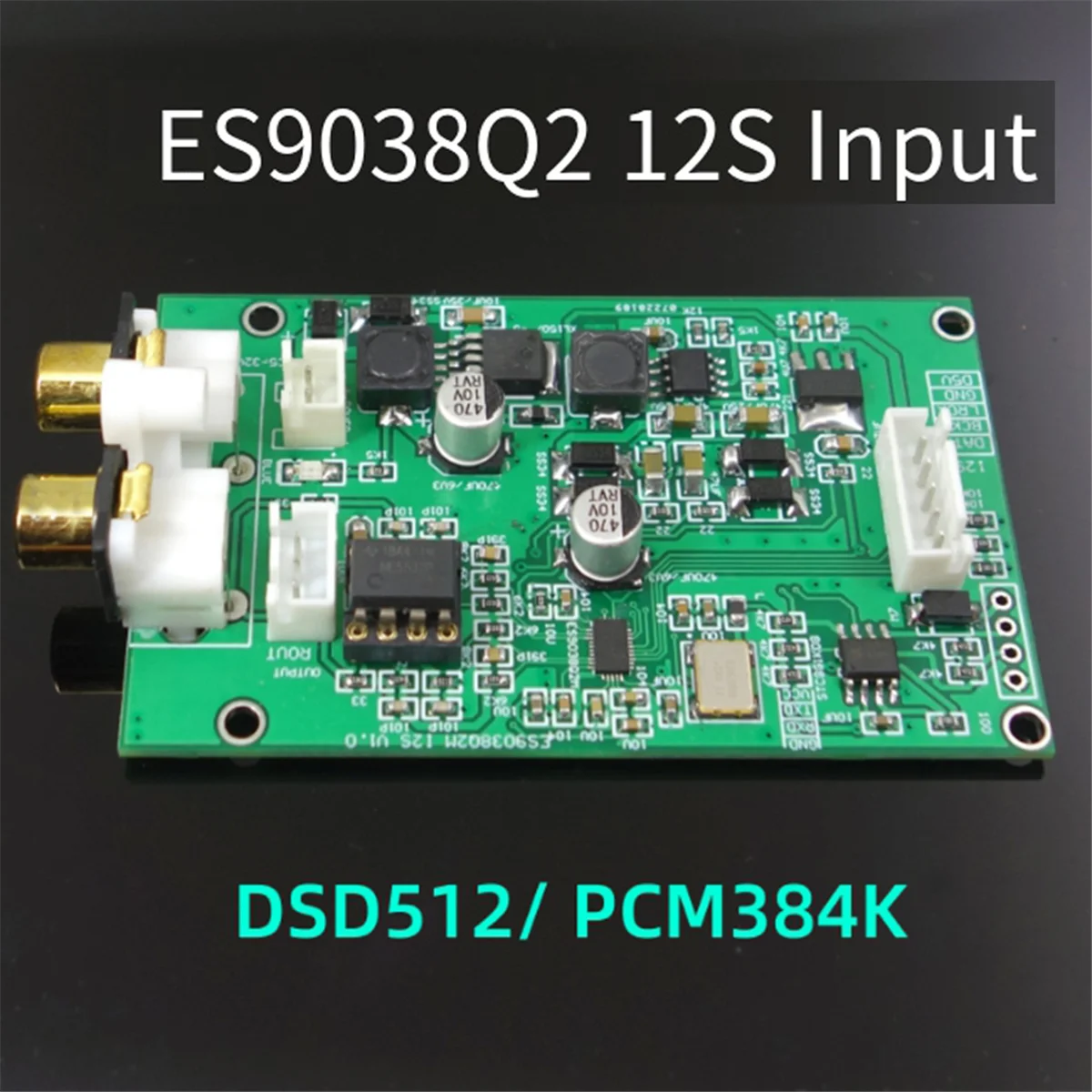 Плата декодера ES9038 I2S DSD512 обновленный декодер автомобильный Bluetooth-плеер 32-битный