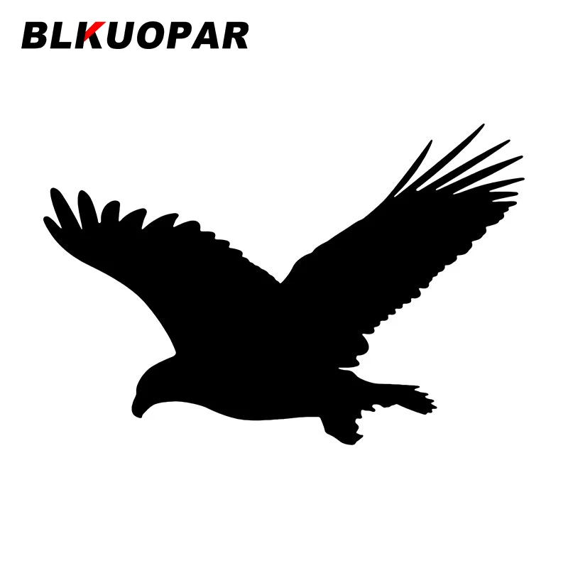

BLKUOPAR забавный орел птица автомобильная наклейка виниловые наклейки с животными водостойкая высечка яркий модный мотоциклетный шлем дверной протектор