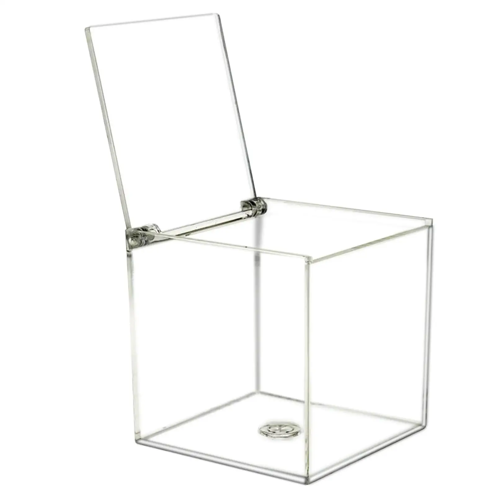 

Acrylic storage case Durable flip covers for Storing Coffee Bar Accessories Kitchen