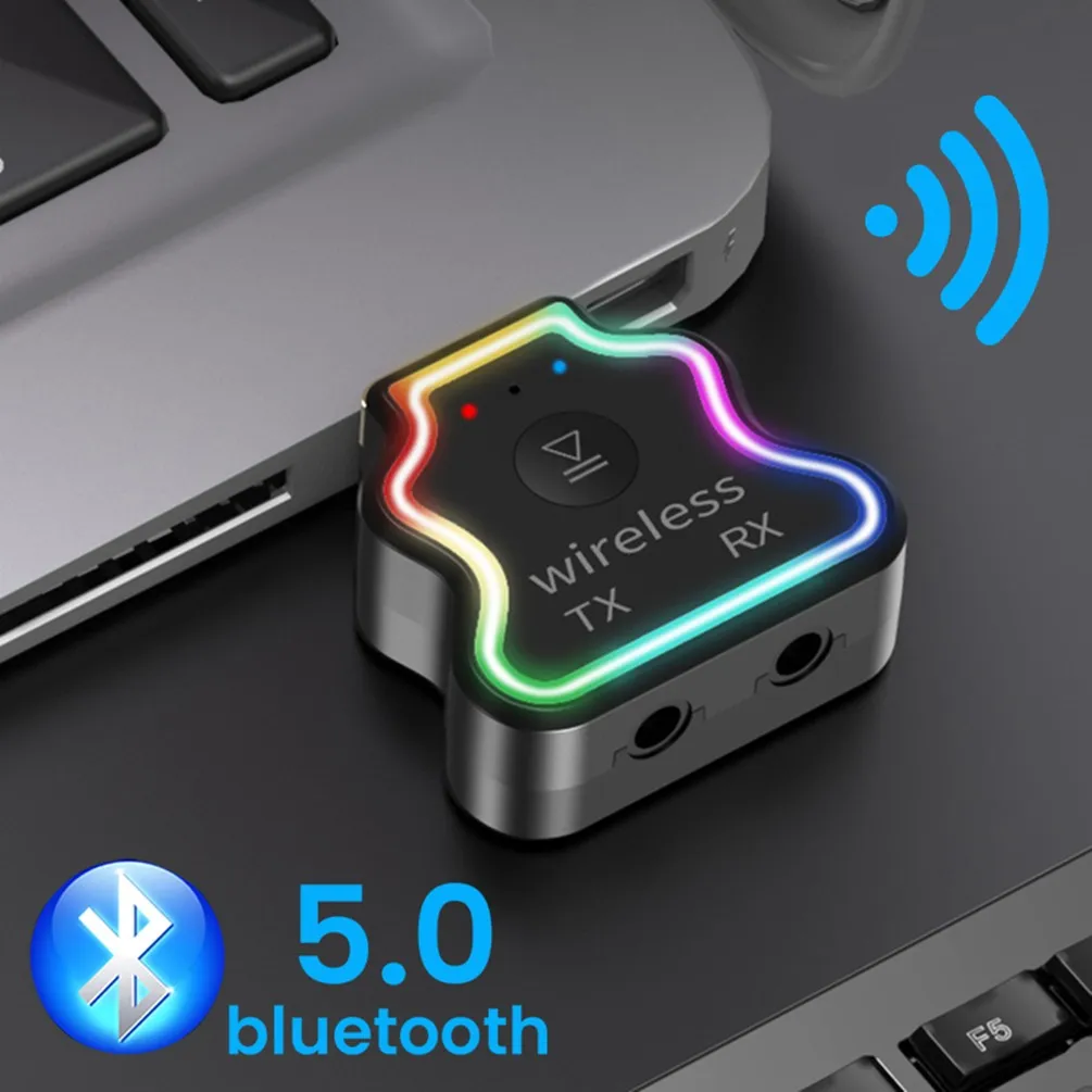 

Адаптер аудиоприемника беспроводной атмосферы Bluetooth цветной удобный
