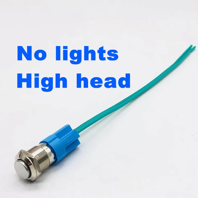 

Водонепроницаемый металлический кнопочный переключатель 12 мм