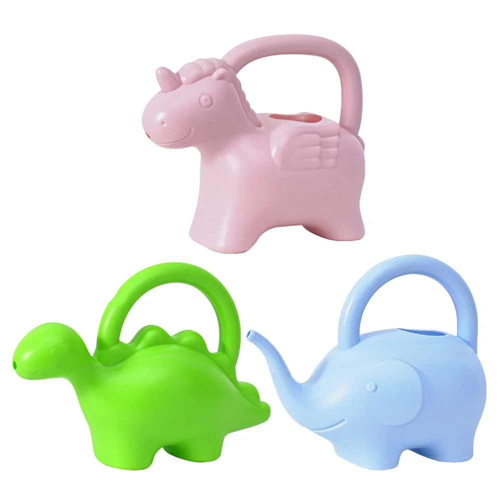

3pcs Adorable Chic Stylish Watering Kettles Watering Cans Watering Pots for Kids