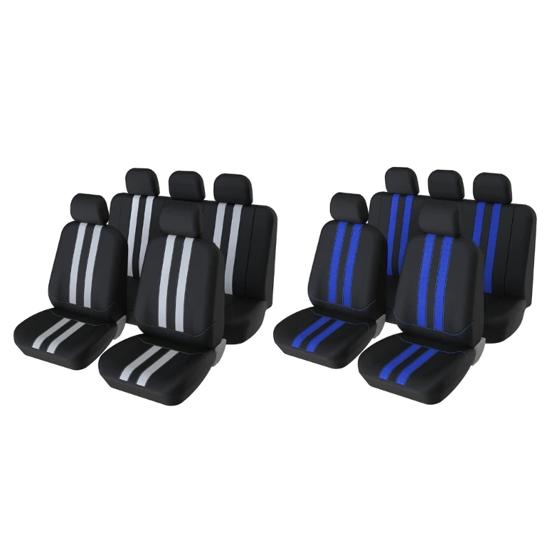 

Автомобильные чехлы бордового цвета, универсальный комплект для автомобиля, внедорожника и грузовика, Прямая поставка