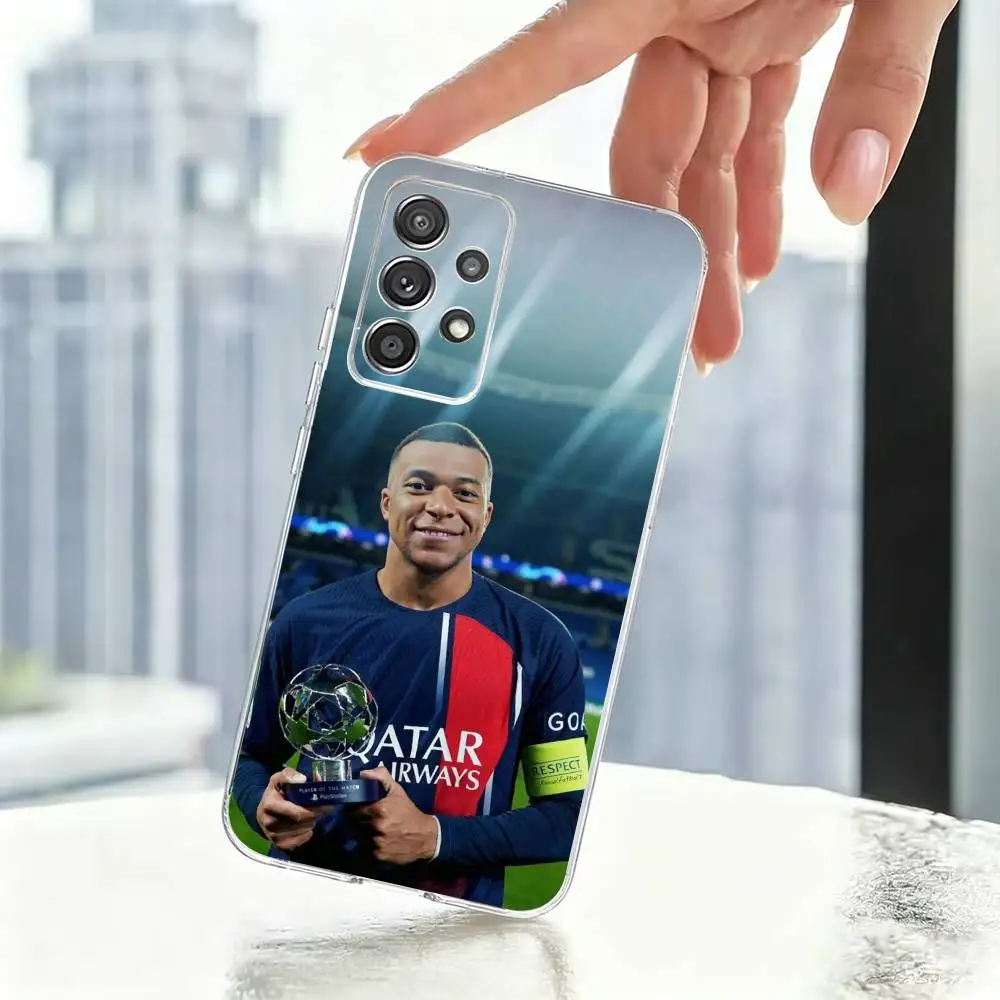 Чехол для телефона Mbappé's King Aura для Samsung Clear Soft Case S25, S24, S21, S22, S23, S30, Ultra, S20, Plus (art.: 3920da84fa993) - 3920da84fa993
