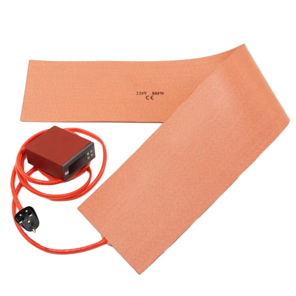 

Practical Heater UK Silicone Heater 150*900mm 800W Even Heating Fast Heating Home Improvement Plug UK Silicone