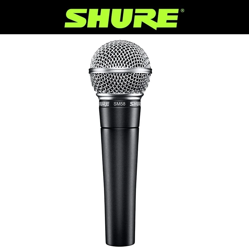 

Professional Dynamic Wired Microphone Shure SM58 Cardioid Handheld Microphone Suitable for Karaoke Vocal Stage Performance