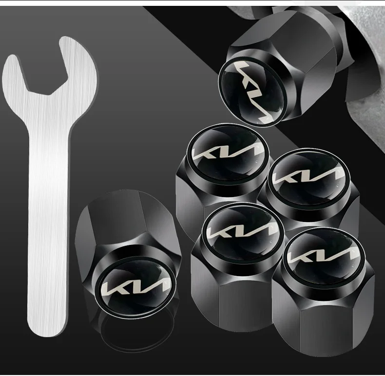 

Колпачки для стержней клапанов автомобиля с гаечным ключом для KIA RIO Seltos Optima Soul Sportage Sorento K3 K5 K7 KX3 Ceed Stonic Forte, аксессуары