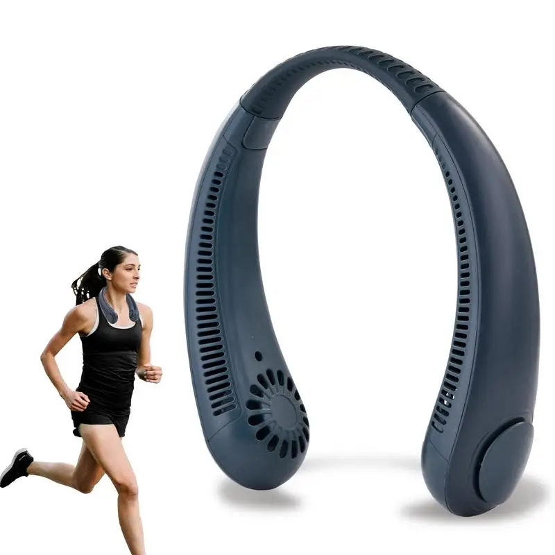 

Портативный беслопастной вентилятор на шею, 1200 мАч, с зарядкой от USB