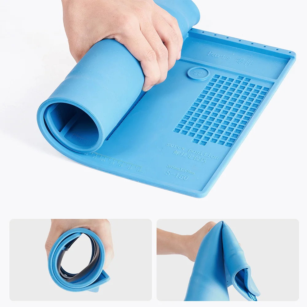 Силиконовый паяльный коврик ESD антистатический термостойкий изоляционный