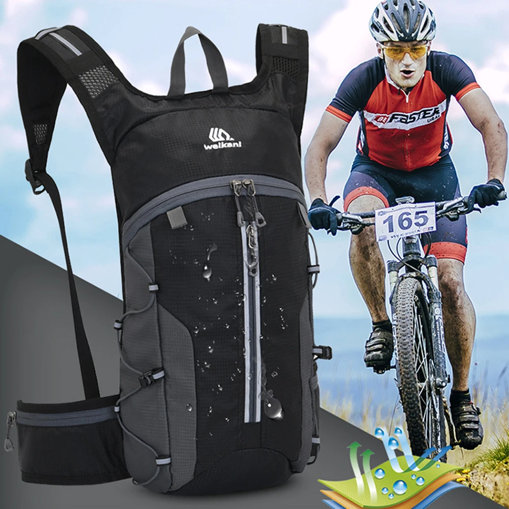 

Легкий светоотражающий складной рюкзак на 10 л для занятий спортом на открытом воздухе, кемпинга, велоспорта, пешего туризма, треккинга, альп...