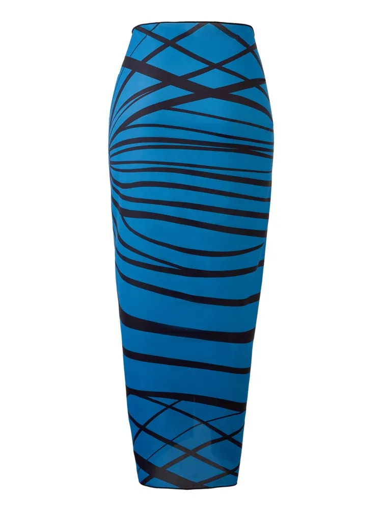 Розовый цвет в стиле ретро купальник из двух частей с принтом сексуальный