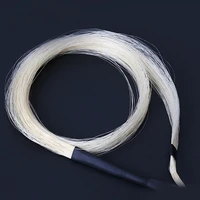 erhu bow hair horse hairs string musical instruments replacement accessories for 84cm standard erhu bow horse tail hair parts