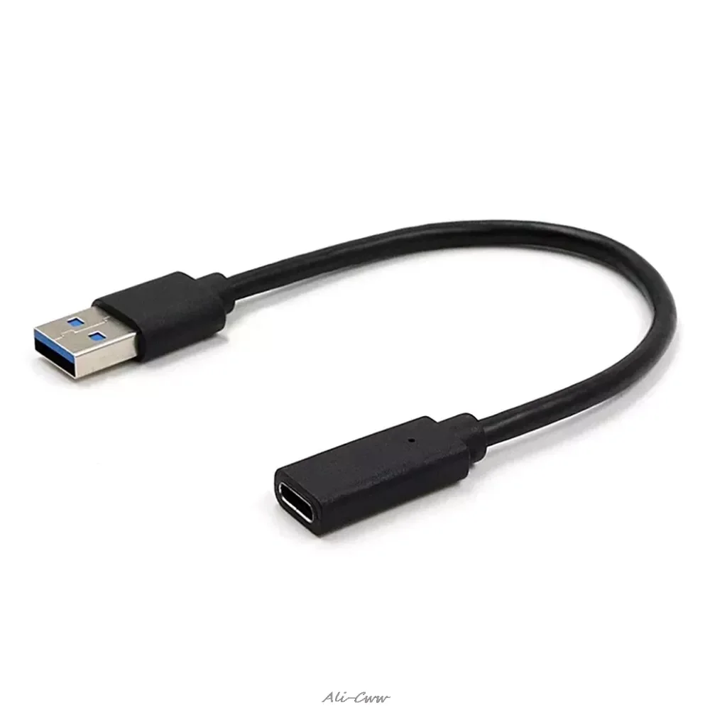USB 3.1 tipi C dişi USB 3.0 erkek Port adaptör kablosu USB-C tipi-Macbook Android cep telefonu için bir konektör dönüştürücü dönüştürücü