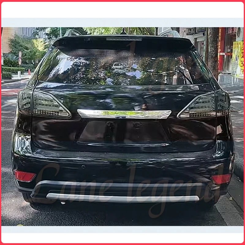 Высококачественный задний диффузор для Lexus RX270 RX350 RX450h 2009-2011 глянцевый черный