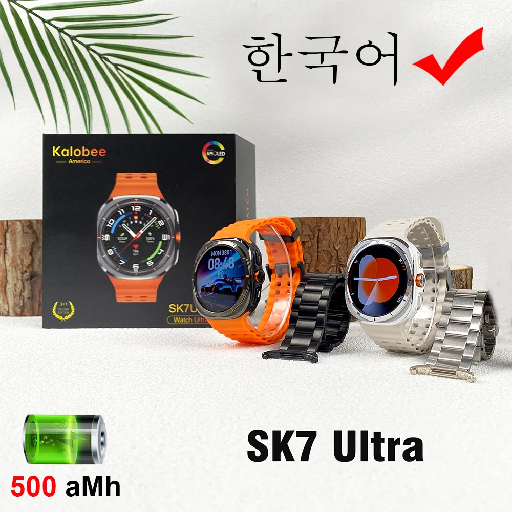 Мужские смарт-часы AMOLED 5.3 BT Call IP68