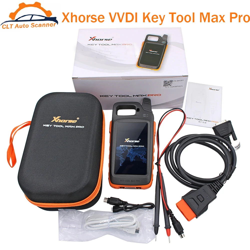 

Новейший Xhorse VVDI Key Tool Max Pro с мини-инструментом OBD, функция считывания напряжения и тока утечки