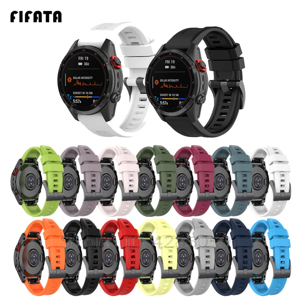 Ремешок для смарт-часов Garmin Fenix 7 7S 7X 6 6S 6X 5X 5 5S 3 3HR Forerunner 935 945 сменный Браслет