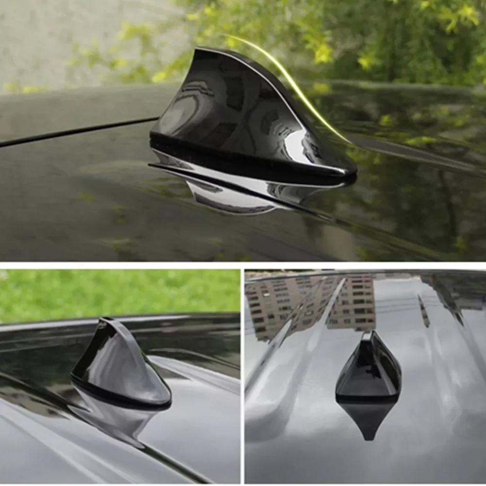 

Radio Shark Fin Car Shark Antenna Radio FM Signal Design For All Cars Aerials Antenna Car Styling