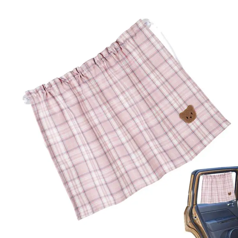 

Автомобильные шторы блэкаут простой мультяшный медведь солнце боковое окно моющиеся затемняющие шторы частные шторы для детей и семьи