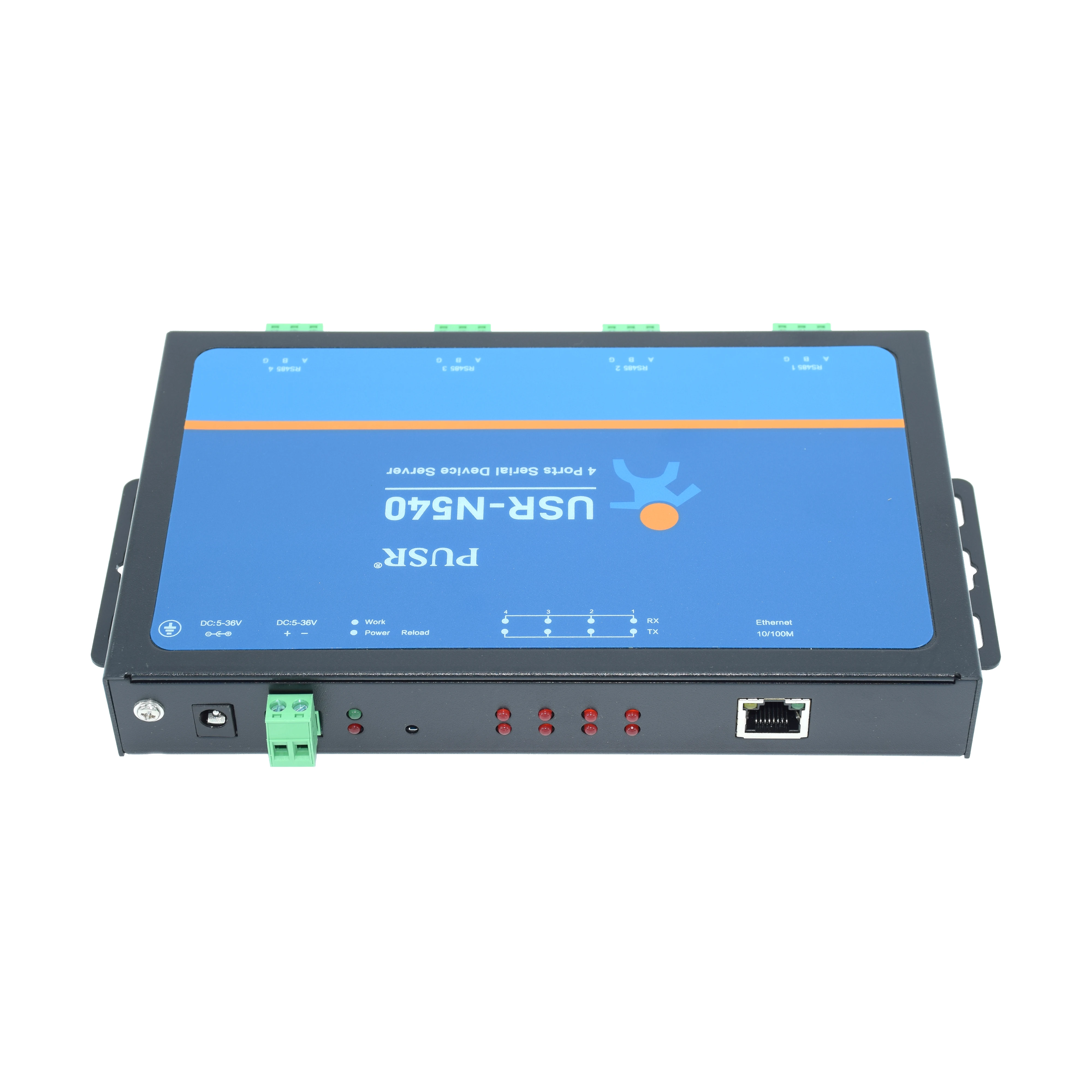 4 последовательных порта RS485 к Ethernet-конвертеру | Безопасность и защита