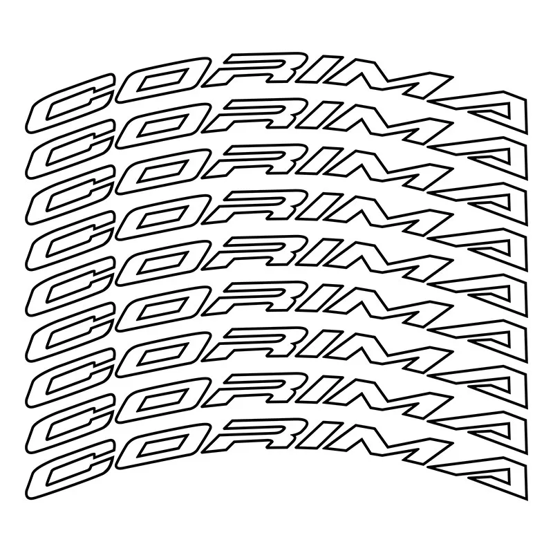 

17 шт./компл. MCC 32 наклейка на колесо для велосипеда 32 мм Набор наклеек на обод дорожного велосипеда s DIY Индивидуальные светоотражающие наклей...