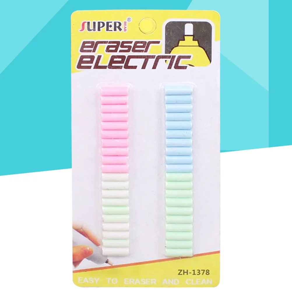 

Schools Supplies Eraser Replacement Refill Substitute Electric Replacements