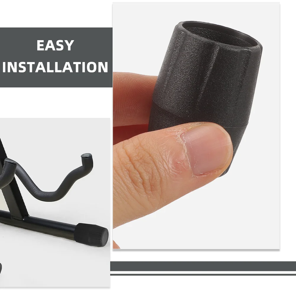 6-шт. крышка подставки для гитары акустическая педаль резиновый кронштейн ног