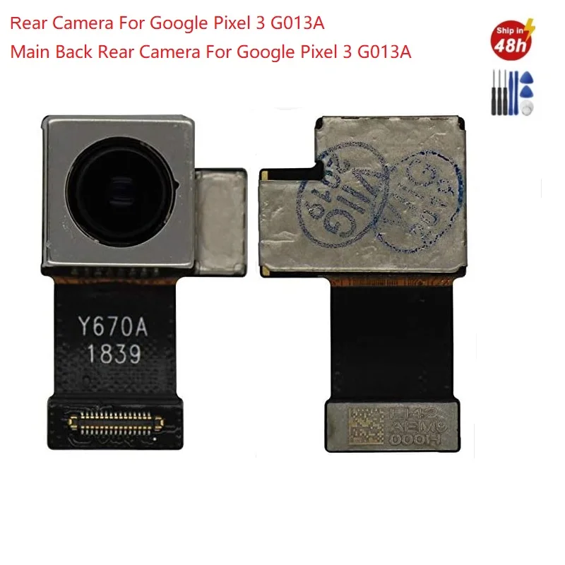 

For Google Pixel 3 Rear Camera Pixel 3 Rear Back Big Camera Module Replacement G013A Google Pixel Back Camera