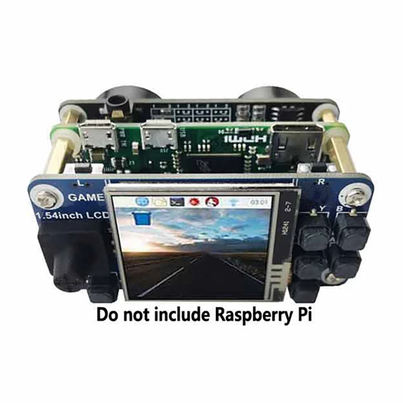 Сенсорный ЖК-экран 1 54 дюйма + акустическая карта GPIO Audio сенсорная ручка для