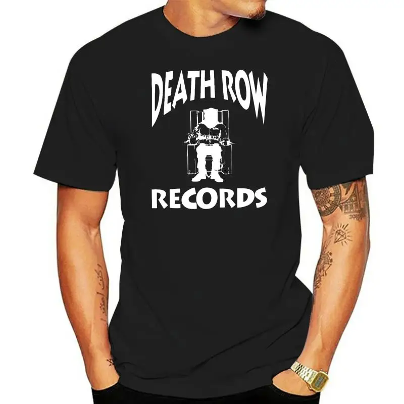 

Death Row Records T-Shirt 2Pac Dr. Dre Hip Hop Rock Star Rap Merch Music Tee Streetwear Casual Tee Shirt