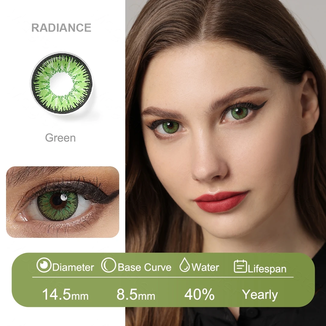 color contact lenses for eyes 1 pair cosplay colorful contact lenses anime lenses blue red brown eye contacts with color free global shipping