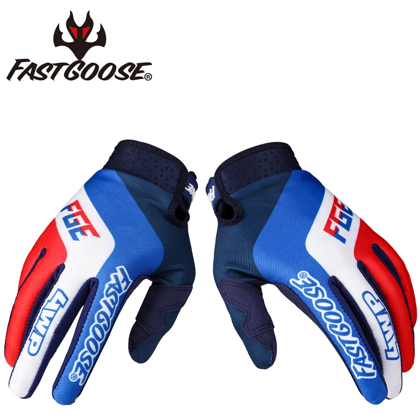FASTGOOSE Touch Screen  Motocross Gloves Moto Racing Gloves BMX ATV MTB Off Road Motorcycle gloves Mountain Bike MTB Gloves fge5