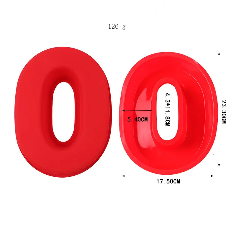 Силиконовая форма для выпечки торта номер 0-9 французского десерта кондитерских