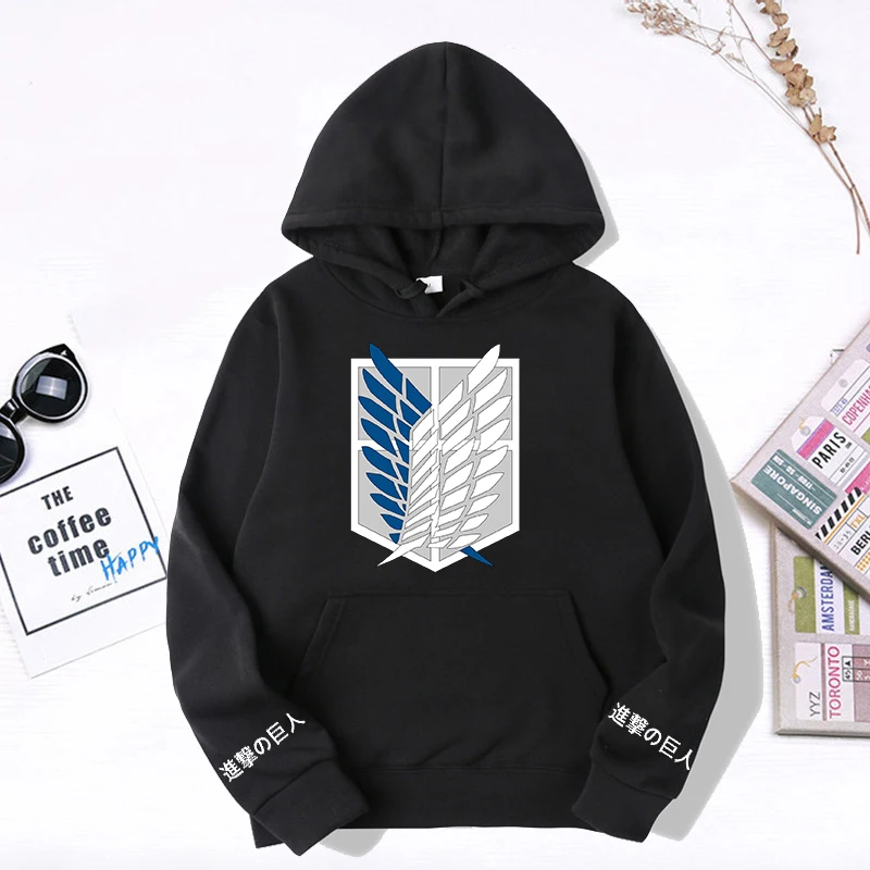 

The latest attack Titan hoodie anime Mikasa Ackerman printed sweatshirt casual hoodie clothes harajuku
