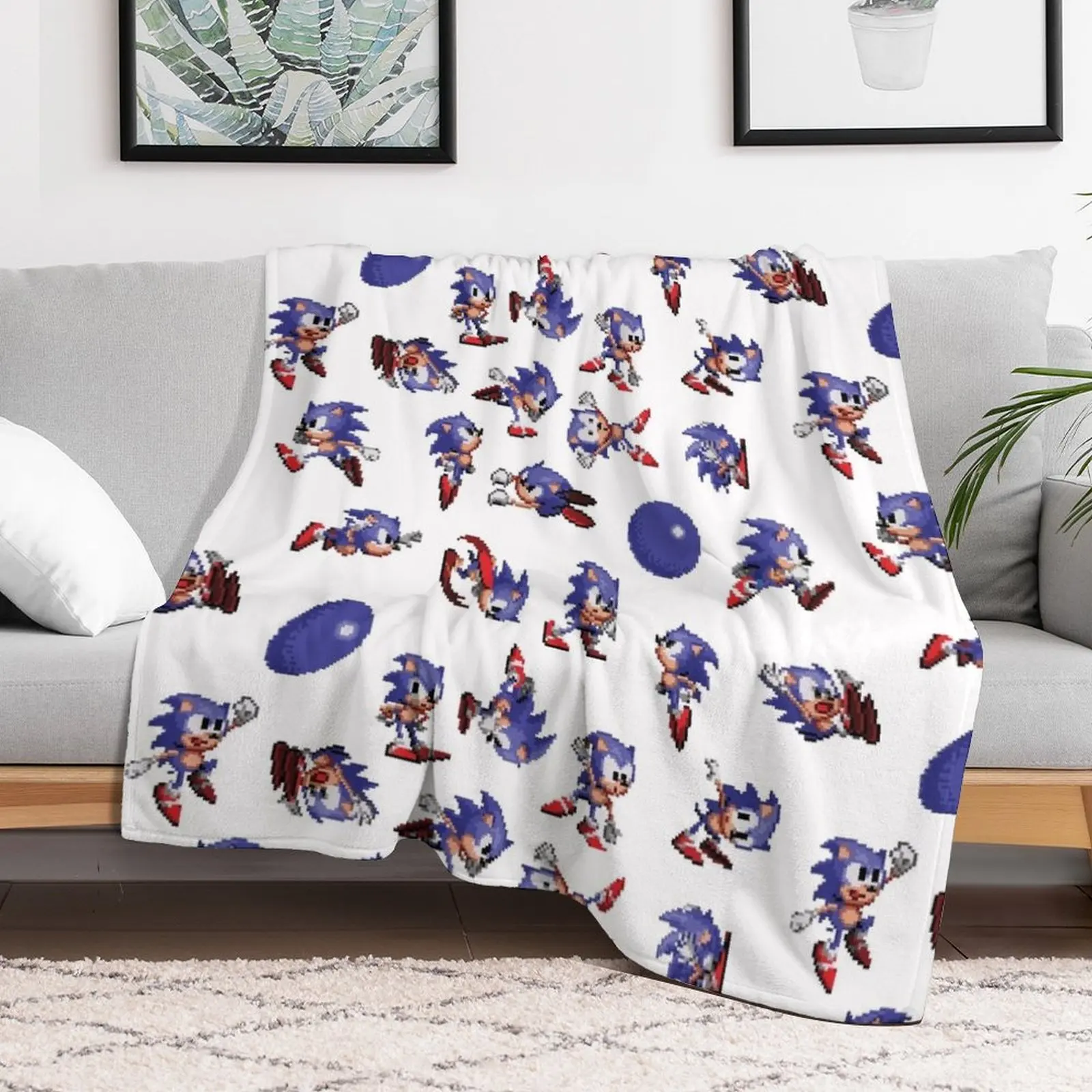 Одеяло I'm Blue Da Ba Dee Di тепловые пушистые одеяла для диванов