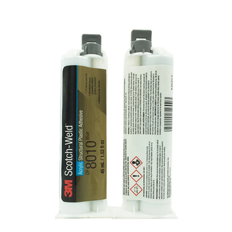 

3M Structural Plastic Adhesive DP8010 Epoxy Glue Resin Glue Starter Kit Acrylic Adhesive Blue 45ml