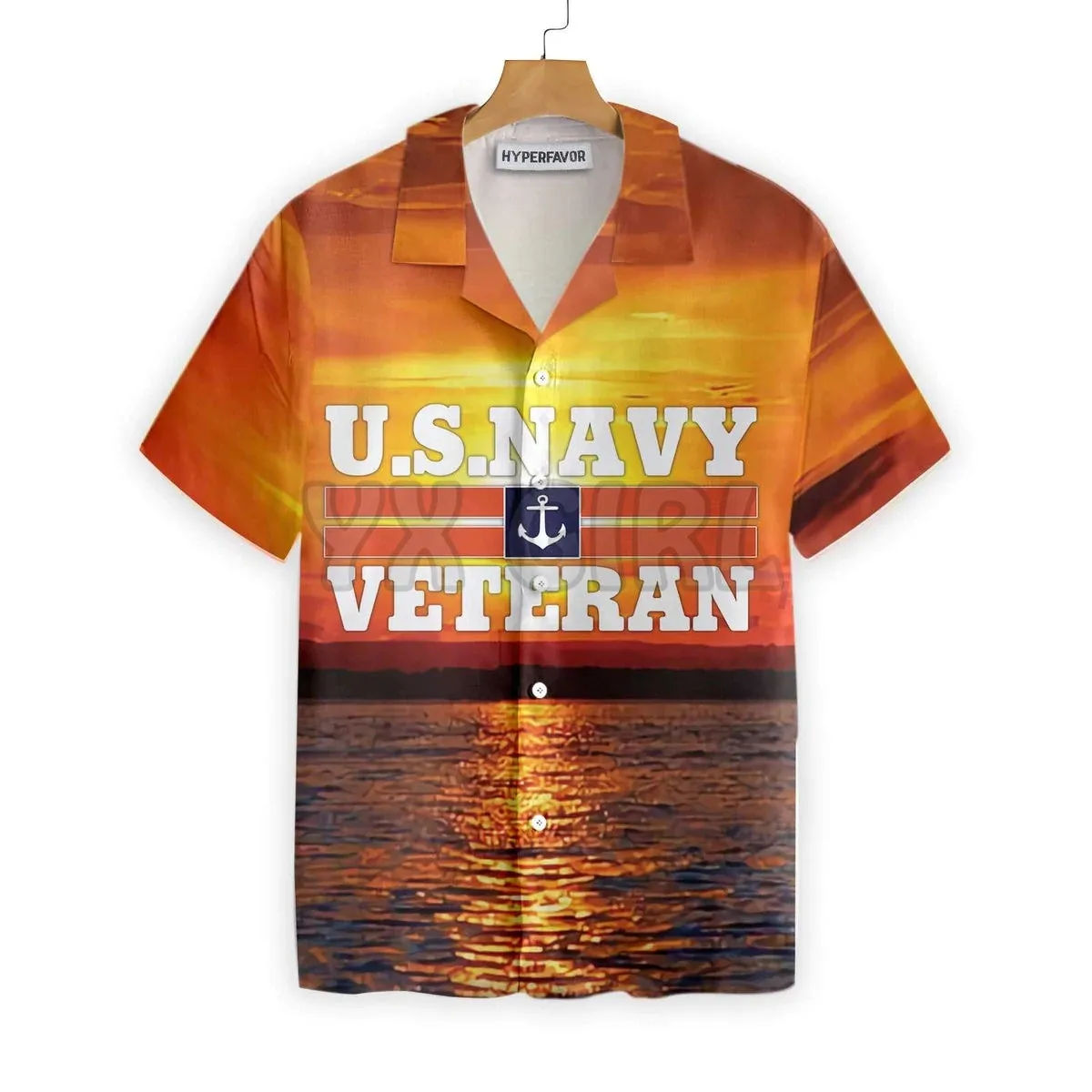 Eagle Army Veteran Home Of The Free  3D All Over Printed Hawaiian Shirt Men's For Women's Harajuku Casual Shirt Unisex