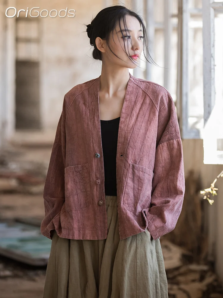 Оригинальное пальто большого размера Женская фоторубашка винтажные топы с