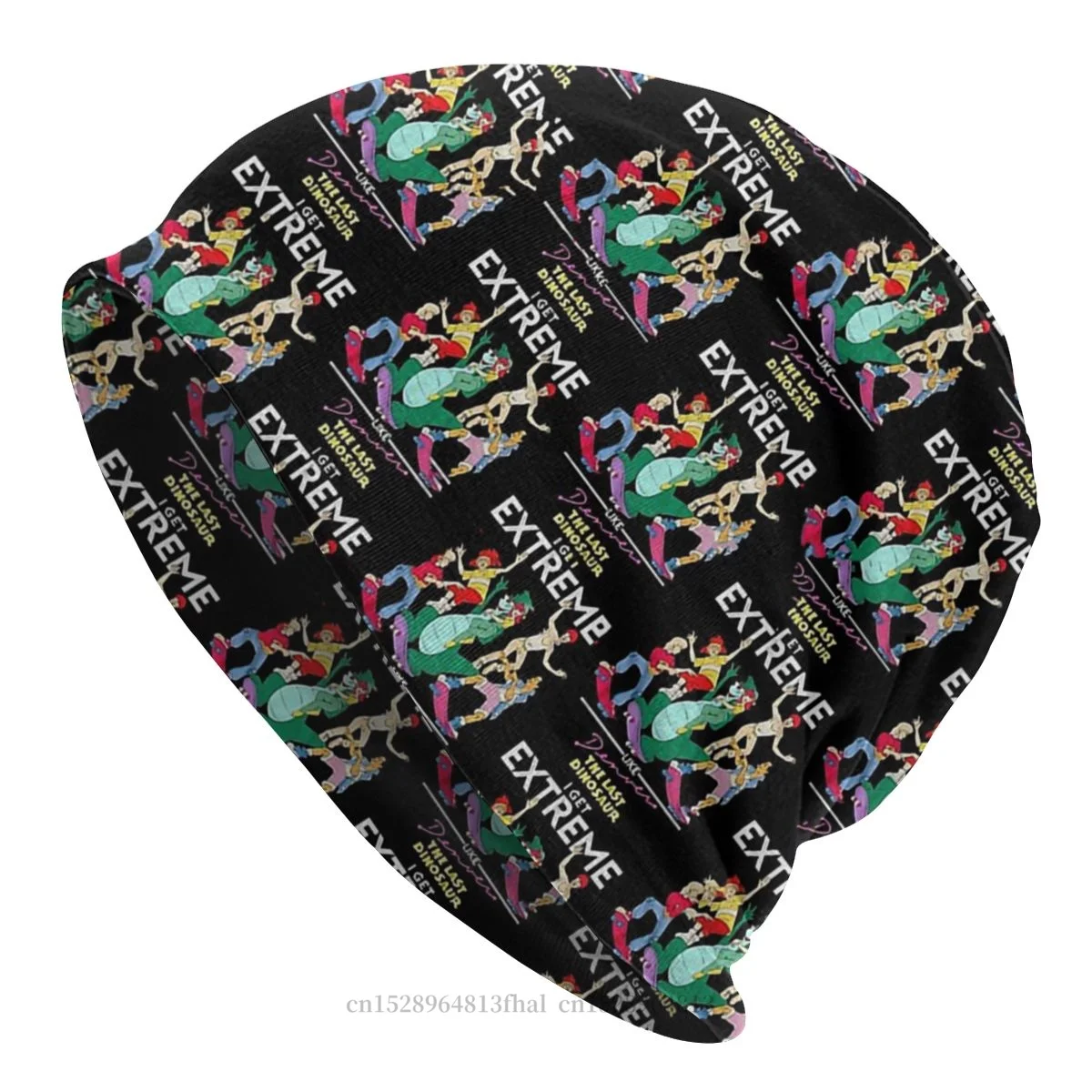 

I Get Extreme Denver Bonnet Homme Sport Dinosaur Dinosaurs Skullies Beanies Caps Novelty Cotton Hats