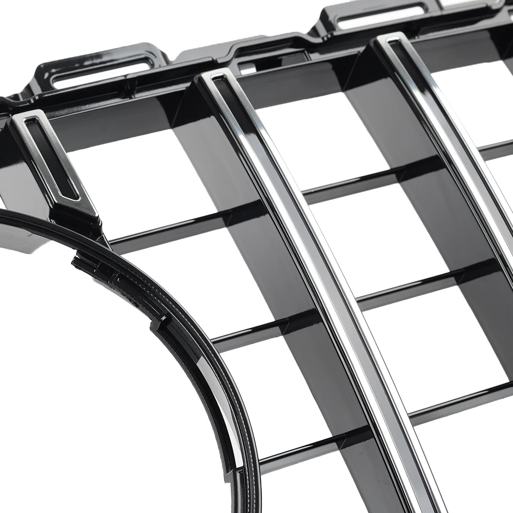 Передний бампер автомобиля решетка радиатора GTR Style Racing Grill для Benz W205 C63 C63S Pre-Facelift