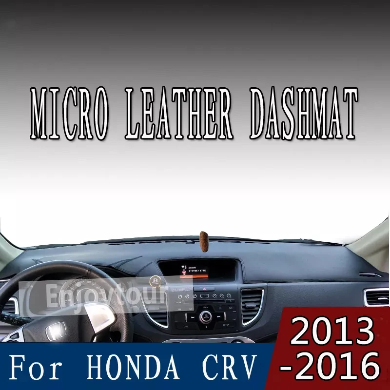 

For Honda Crv C-rv 2013 2014 2015 2016 Leather Dashmat Dashboard Cover Accessories Pads Dash Mat Sun Shade Carpet Lhd Rhd