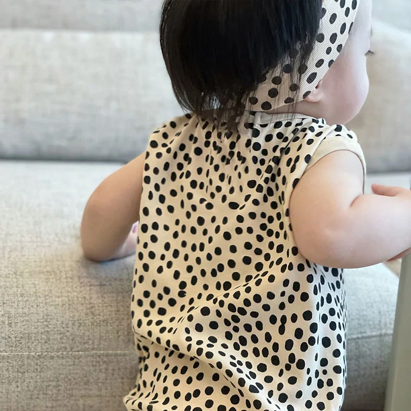 Baby Clothes Sleeveless Suspenders One 