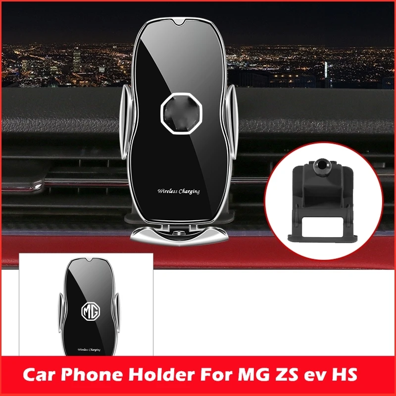 

Car Phone Holder Mount For MG ZS HS MG6 2017-2022 Upgrade Gravity Car Phone Mount Air Vent Clip GPS Stand Rotatable Support