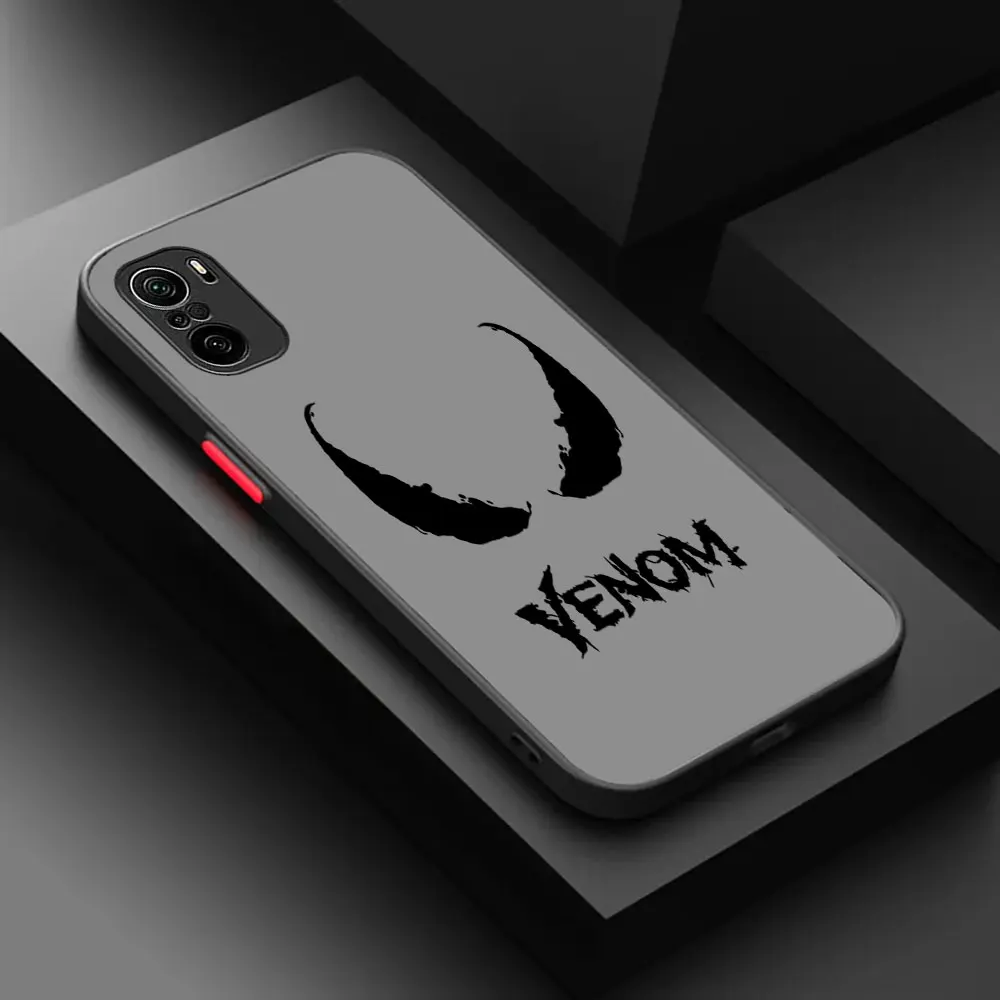 Черный чехол для телефона Marvel VENOM OPPO RENO 6Z 7 7Z 8 8Z 8T A1 F19 A95 F21 REALME C1 F5YOUTH FINDX5 LITE PRO PLUS 5G