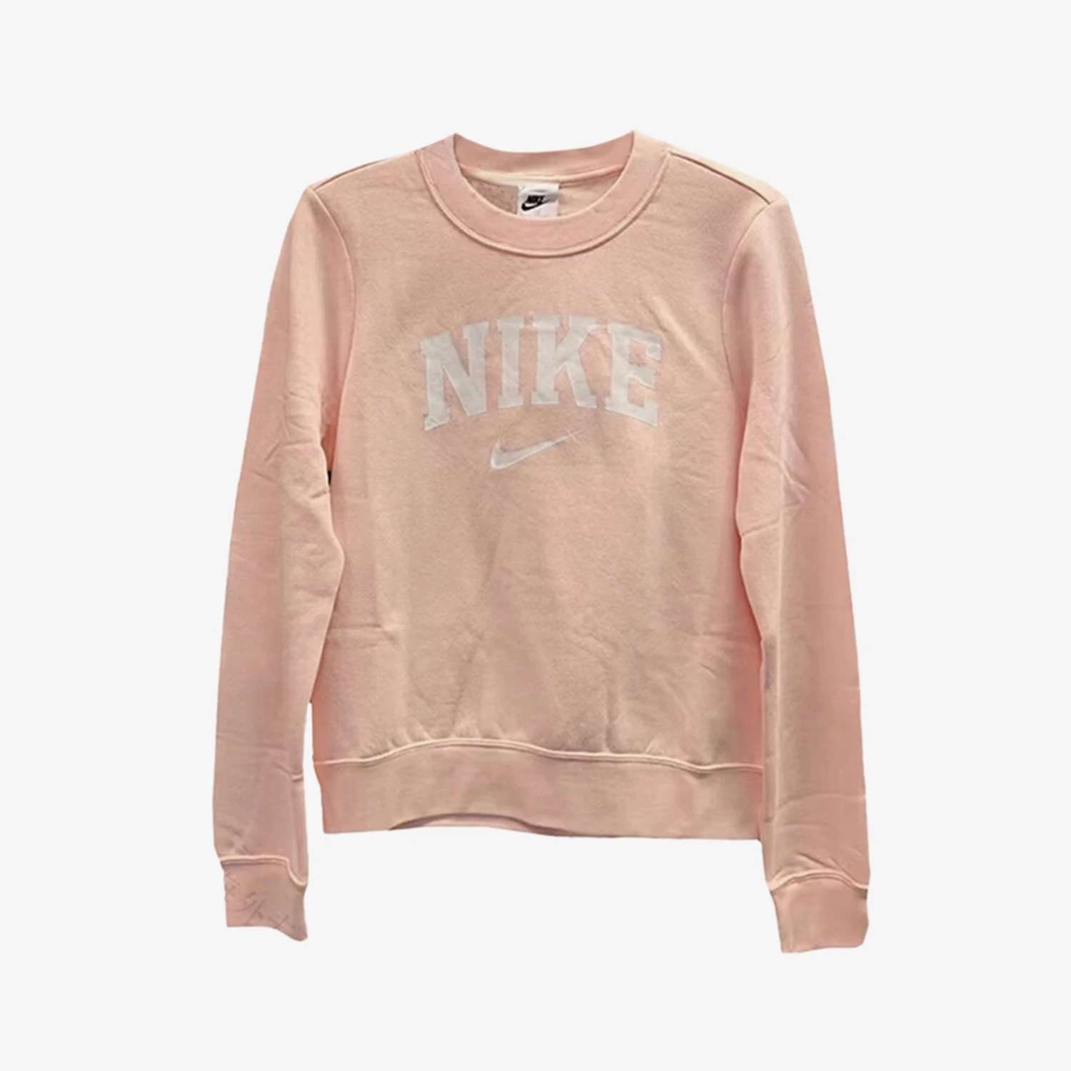 Фото Оригинальная спортивная толстовка Nike с круглым вырезом и длинными рукавами, новая модель BV3454-682. №1