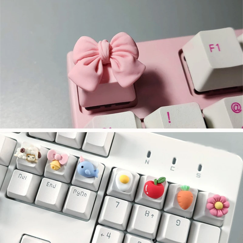 Cartoon Cute DIY Keycaps Esc Mechanical keyboard Caps Cherry Mx Lovely Personalized Custom Key Cap Gamer