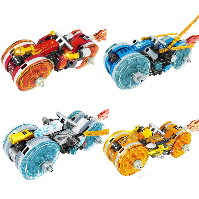 

2023 Motor Motorbike Model Building Blocks Kids Toys Bricks Gift for Children Boys