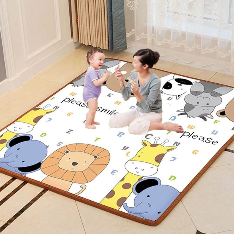 XPE 1cm Environmentally Friendly Thick Baby Crawling Play Mat Carpet Play Mat for Children's Safety Mat Rug Playmat 180*200