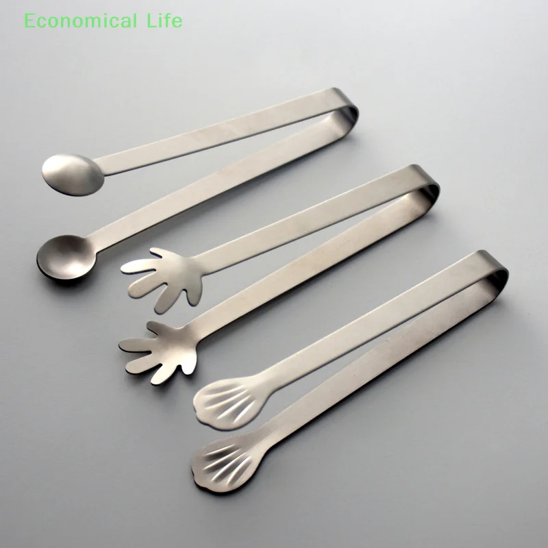 Щипцы для льда из нержавеющей стали щипцы сахара продуктов барбекю зажим