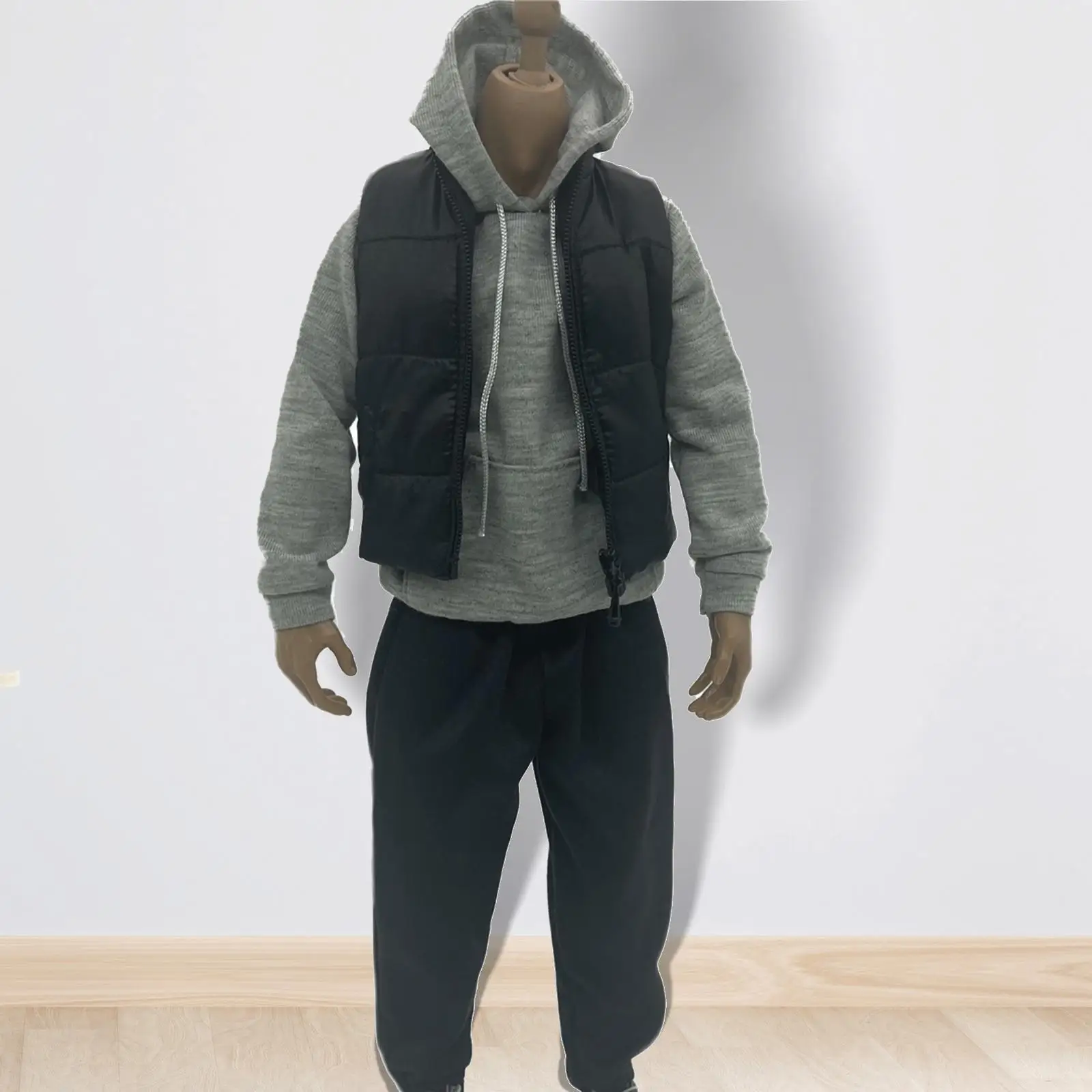 

3 шт. в комплекте с жилетом, верхней толстовкой и брюками для 12-дюймовых экшн-фигурок